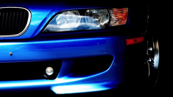 blue foreign auto